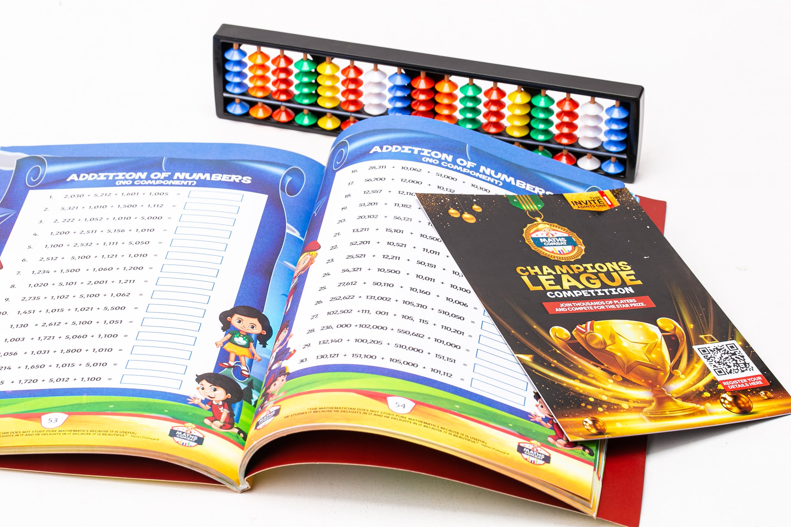 Abacus and workbook